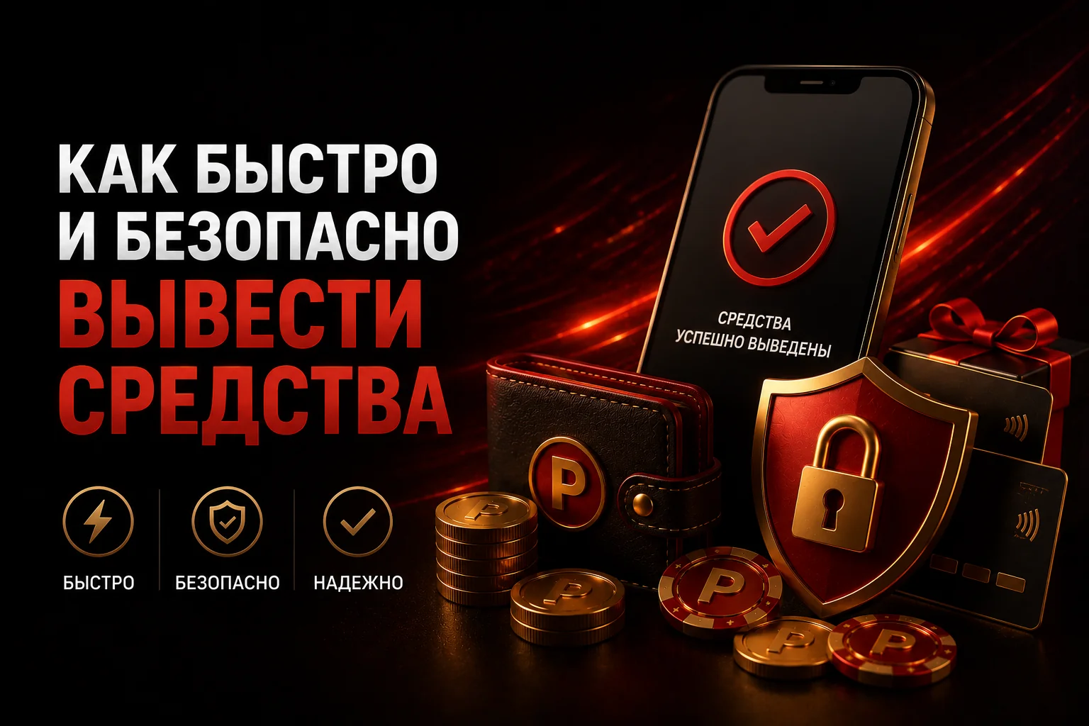 Как быстро и безопасно вывести средства